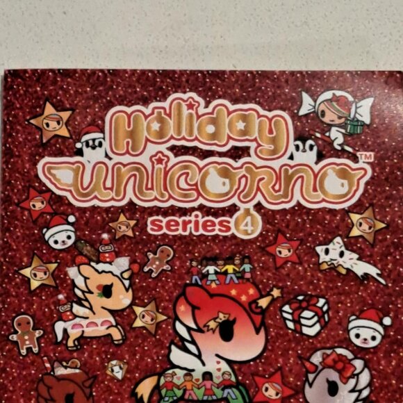 Holiday Unicorno Series 4 Tokidoki World peach sugar cookie snowfall etc - Picture 2 of 4